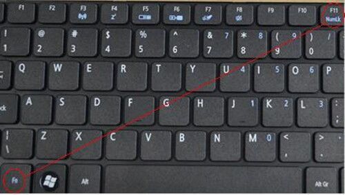 笔记本电脑键盘锁住了怎么解锁快捷键